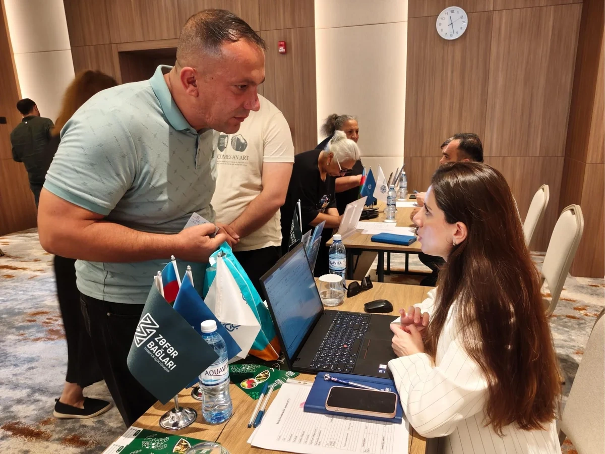 Ağdamdakı növbəti əmək yarmarkasında 160-dan çox vakansiya təqdim edilib - FOTO