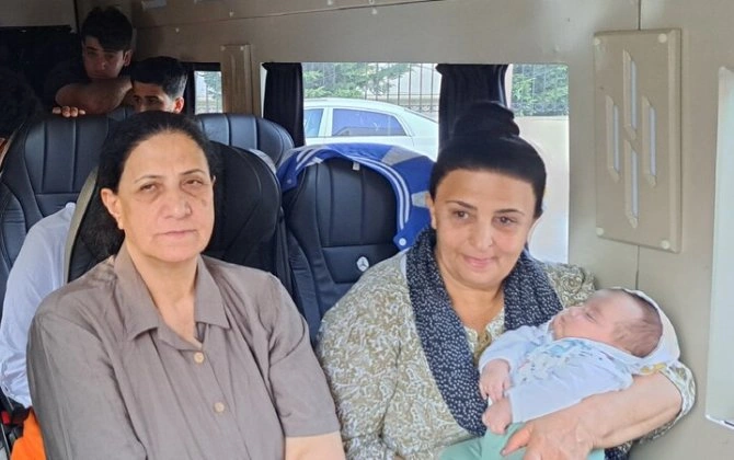 Xankəndi, Xocalı və Ağdərəyə növbəti köç karvanları yola salındı - FOTO
