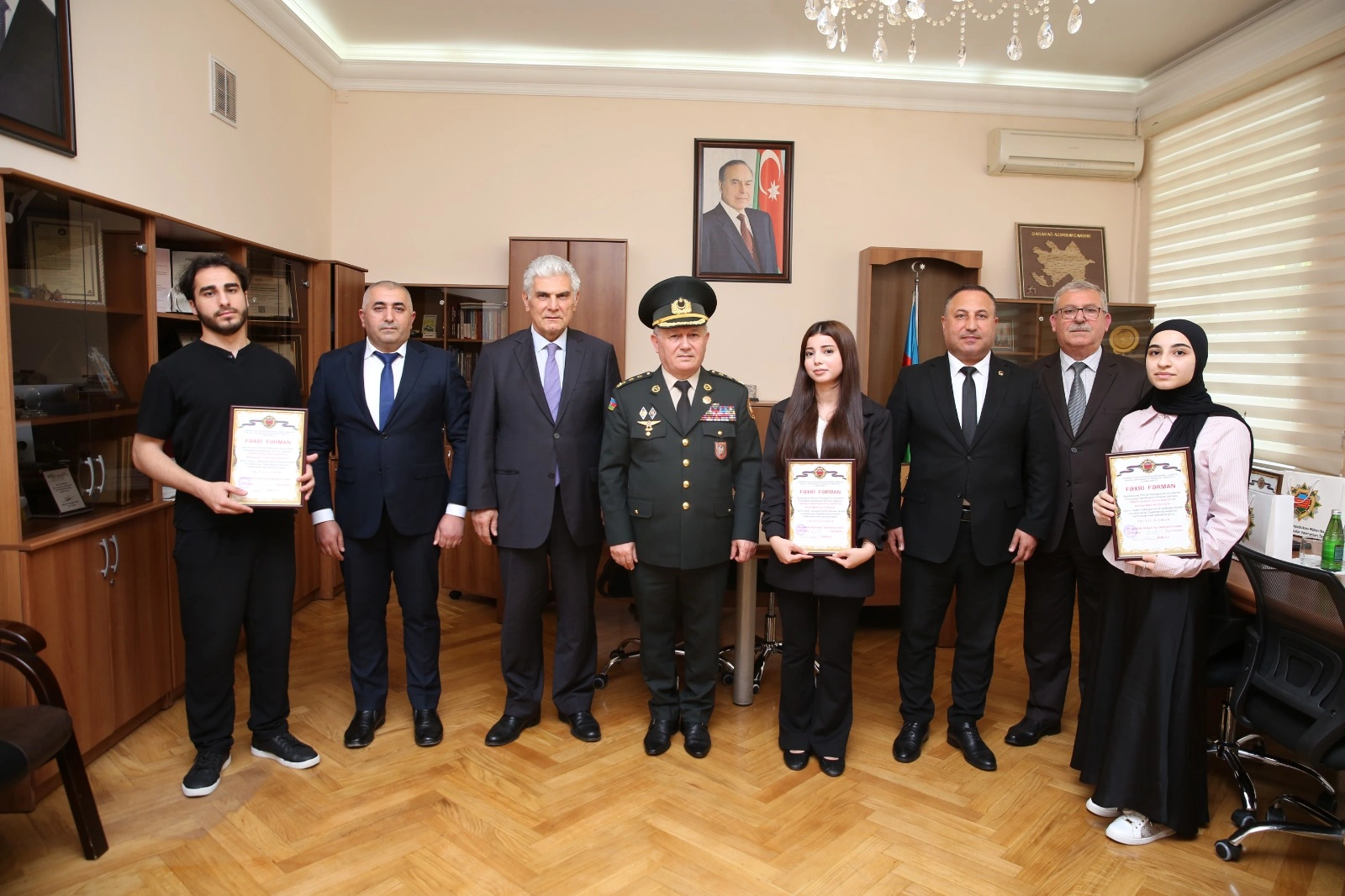 ADPU-da Veteranlar Təşkilatının nümayəndələri ilə görüş keçirilib