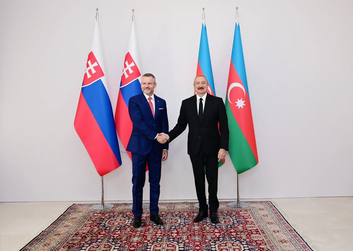 İlham Əliyev Şuşada Peter Pelleqrinini qarşıladı - FOTO