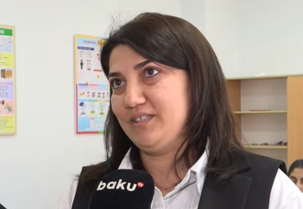 Ağdamın Xıdırlı kəndindəki məktəbdən reportaj: "Burada işləmək çox qürurvericidir"