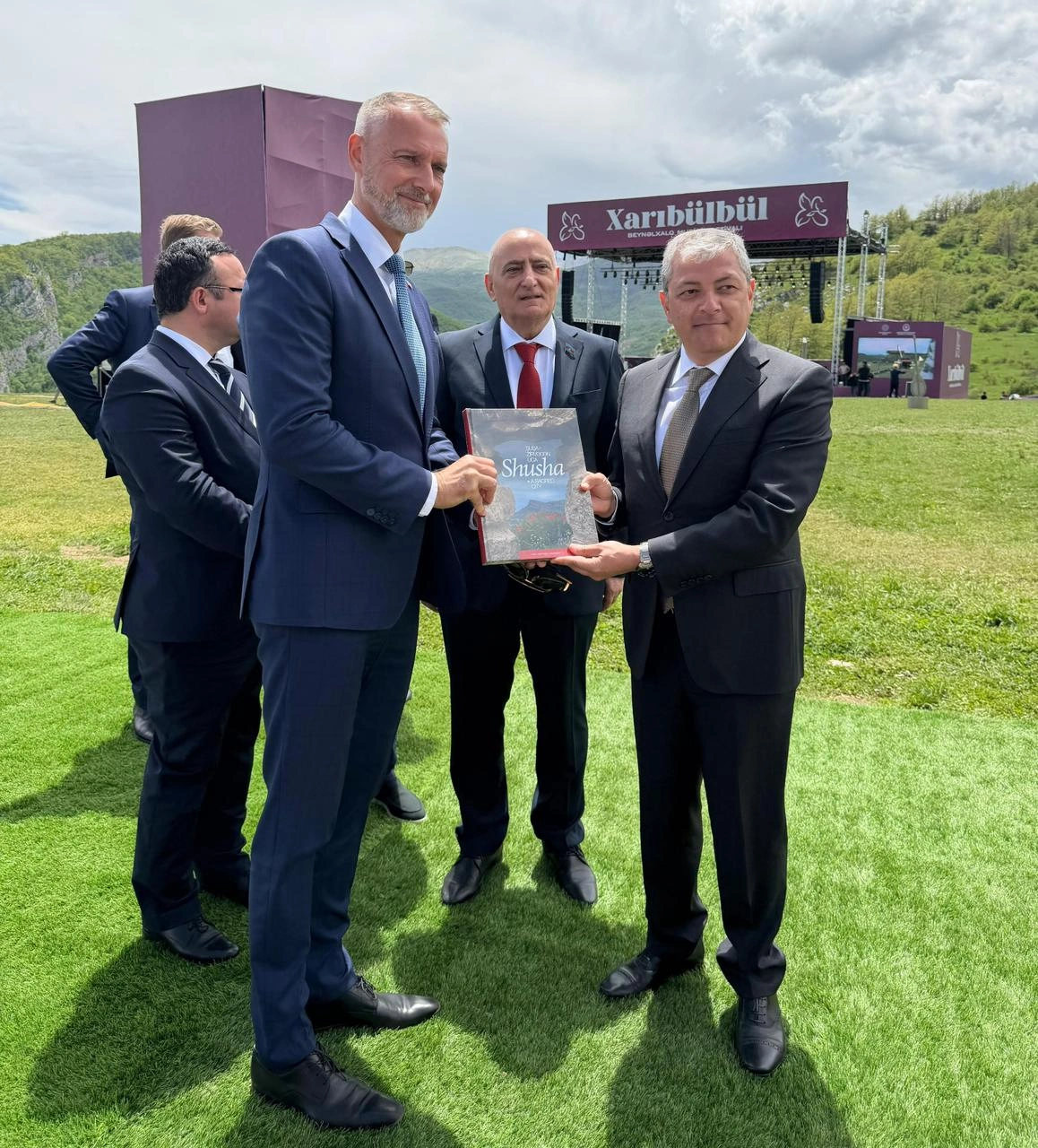 Slovakiya parlamentinin nümayəndə heyəti Füzuli, Şuşa, Xankəndi və Ağdam şəhərlərinə səfər edib - FOTO