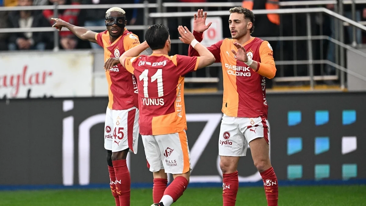 Türkiyə Superliqası: "Qalatasaray" səfərdə "Rizespor"u məğlub etdi