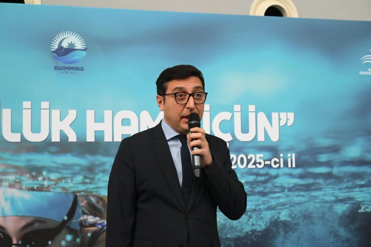 "Üzgüçülük hamı üçün" layihəsinin açılış mərasimi keçirildi - FOTO