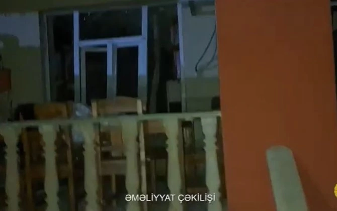 Maştağada evdə partlayış: xəsarət alanlar var - VİDEO