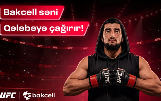 Bakcell UFC Baku tədbirinin əsas tərəfdaşıdır