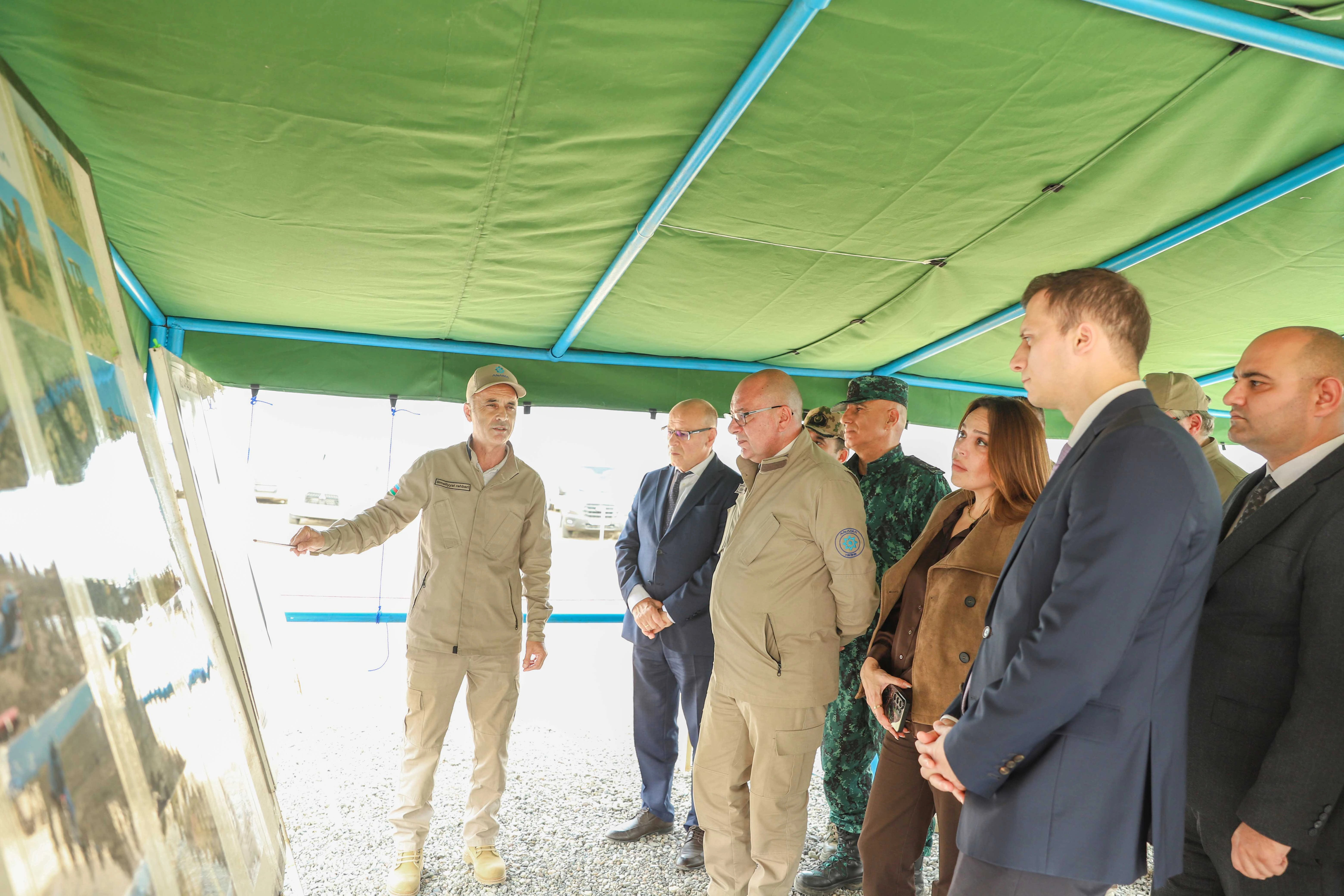 Cəbrayılda minatəmizləmə üzrə İşçi qrupun iclası keçirildi - FOTO