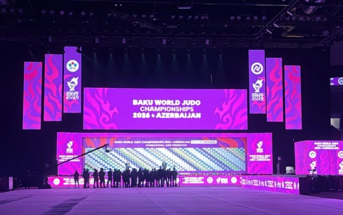 Bakıda cüdo üzrə dünya çempionatının açılış mərasimi keçirilir