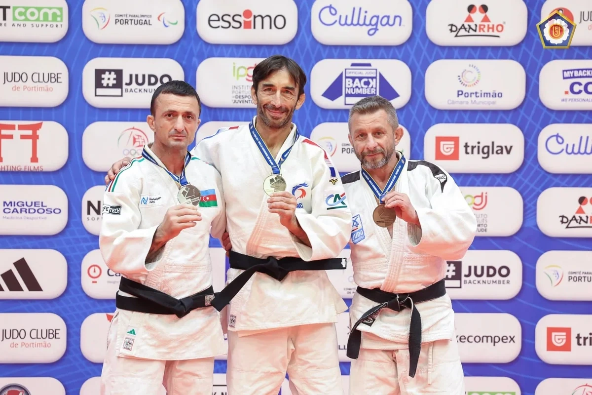 Veteran cüdoçularımız Avropa çempionatında daha iki medal qazanıblar - FOTO