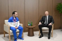 İlham Əliyev cüdo üzrə dünya çempionatının açılış mərasimini izləyib - YENİLƏNİB - FOTO