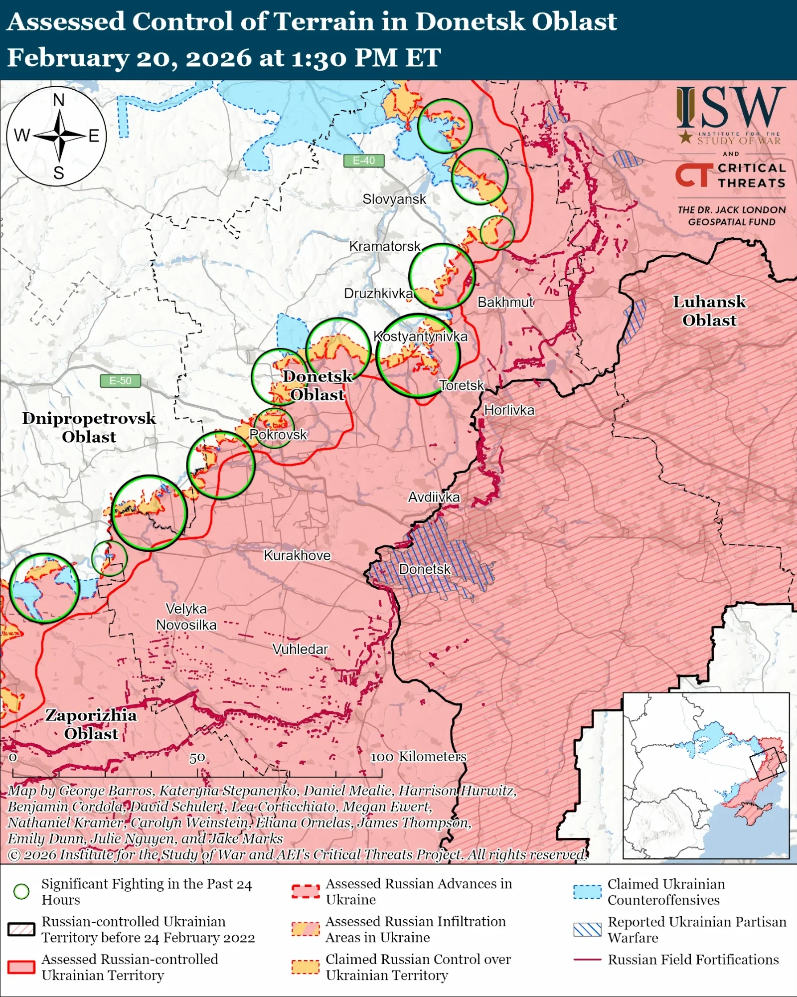 "Kreml cəbhədə "qaçılmaz qələbə" mifini yayır" - ISW