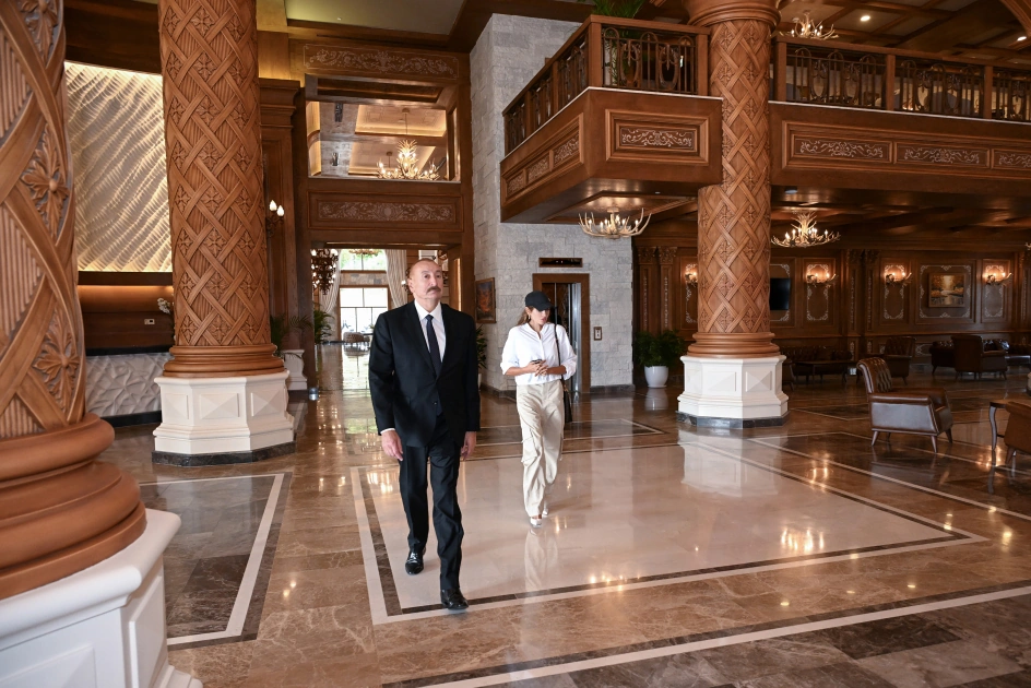 Şamaxıda "Pirqulu Park" hotelinin açılışı oldu - YENİLƏNİB - FOTO