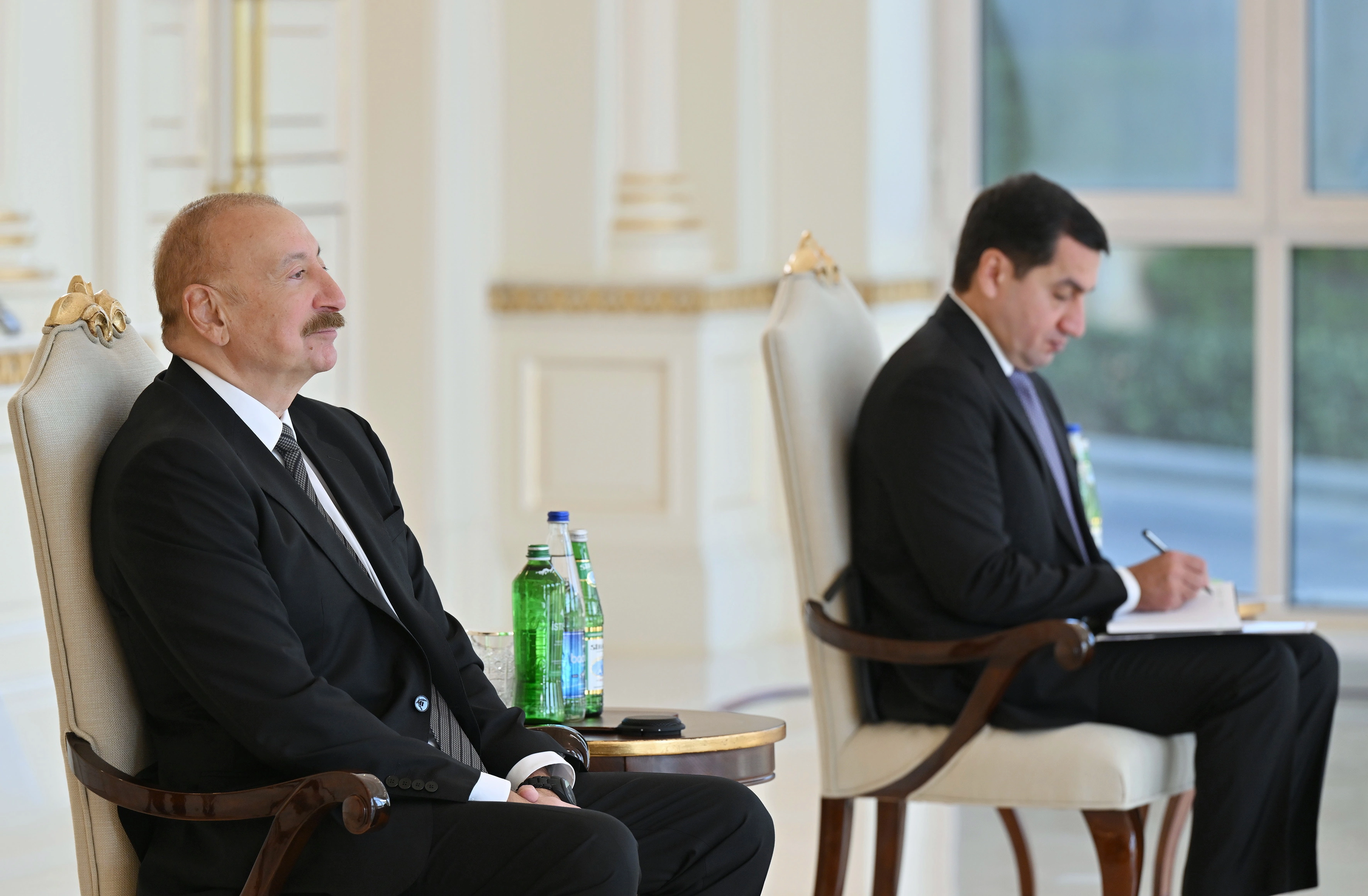 İlham Əliyev Estoniyanın Azərbaycanda yeni təyin olunmuş səfirini qəbul etdi - FOTO