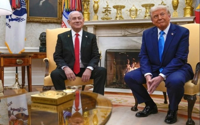 Ağ Evdə Tramp və Netanyahu arasında görüş başlayıb