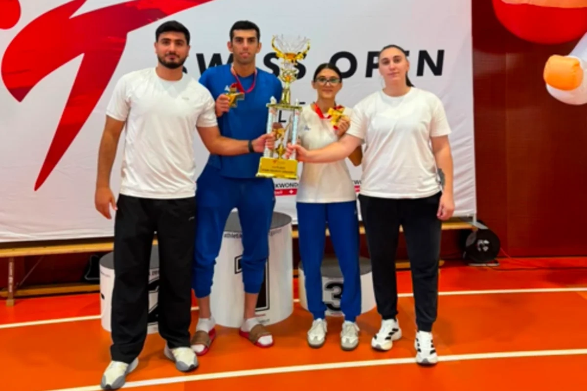 Azərbaycan taekvondoçuları İsveçrədə beynəlxalq turnirin qalibi olublar