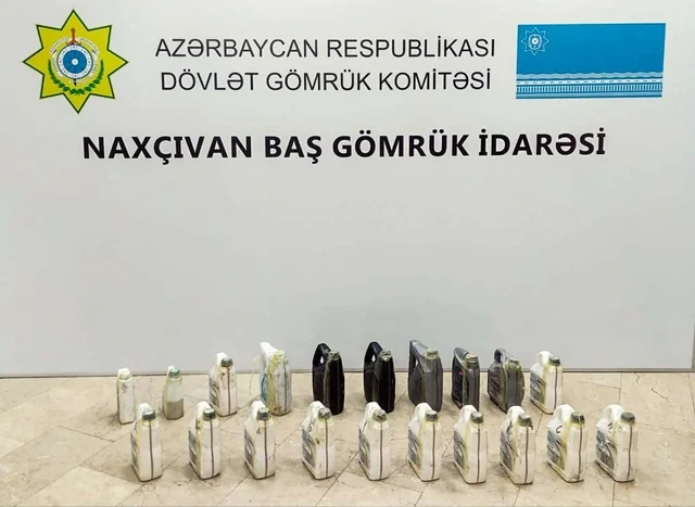İrandan Türkiyəyə gedən yük maşını Naxçıvanda saxlanıldı - ŞOK ƏMƏLİYYAT - FOTO