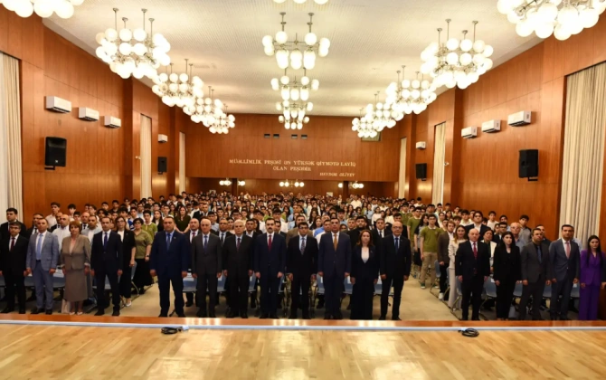 ADNSU-da Respublika Fənn Olimpiadalarının qalibləri mükafatlandırılıb - FOTO