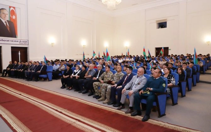 Dövlət Xidməti Balakəndə gənclər üçün tədbir keçirdi - FOTOLAR
