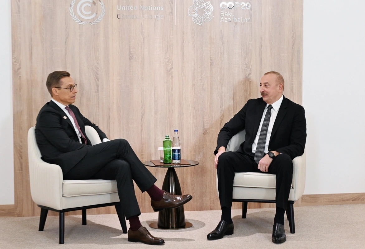 İlham Əliyev Finlandiya Prezidentini təbrik etdi