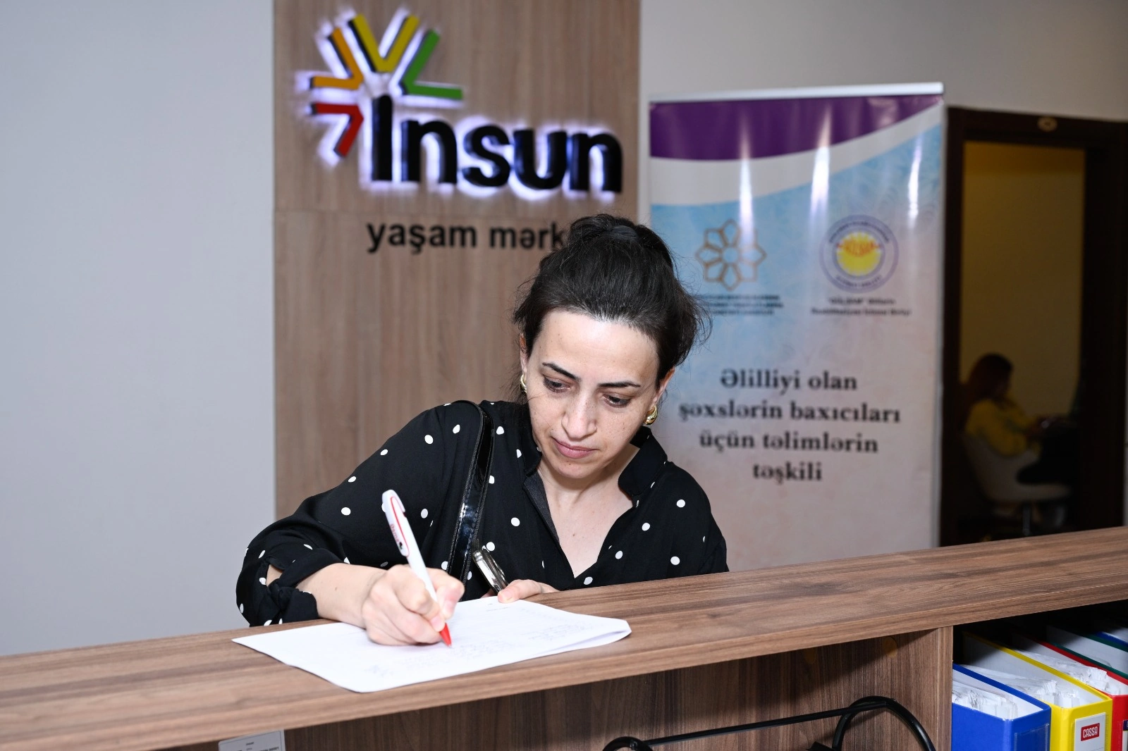 Əlilliyi olan şəxslərin baxıcıları üçün növbəti təlim keçirilib - FOTO