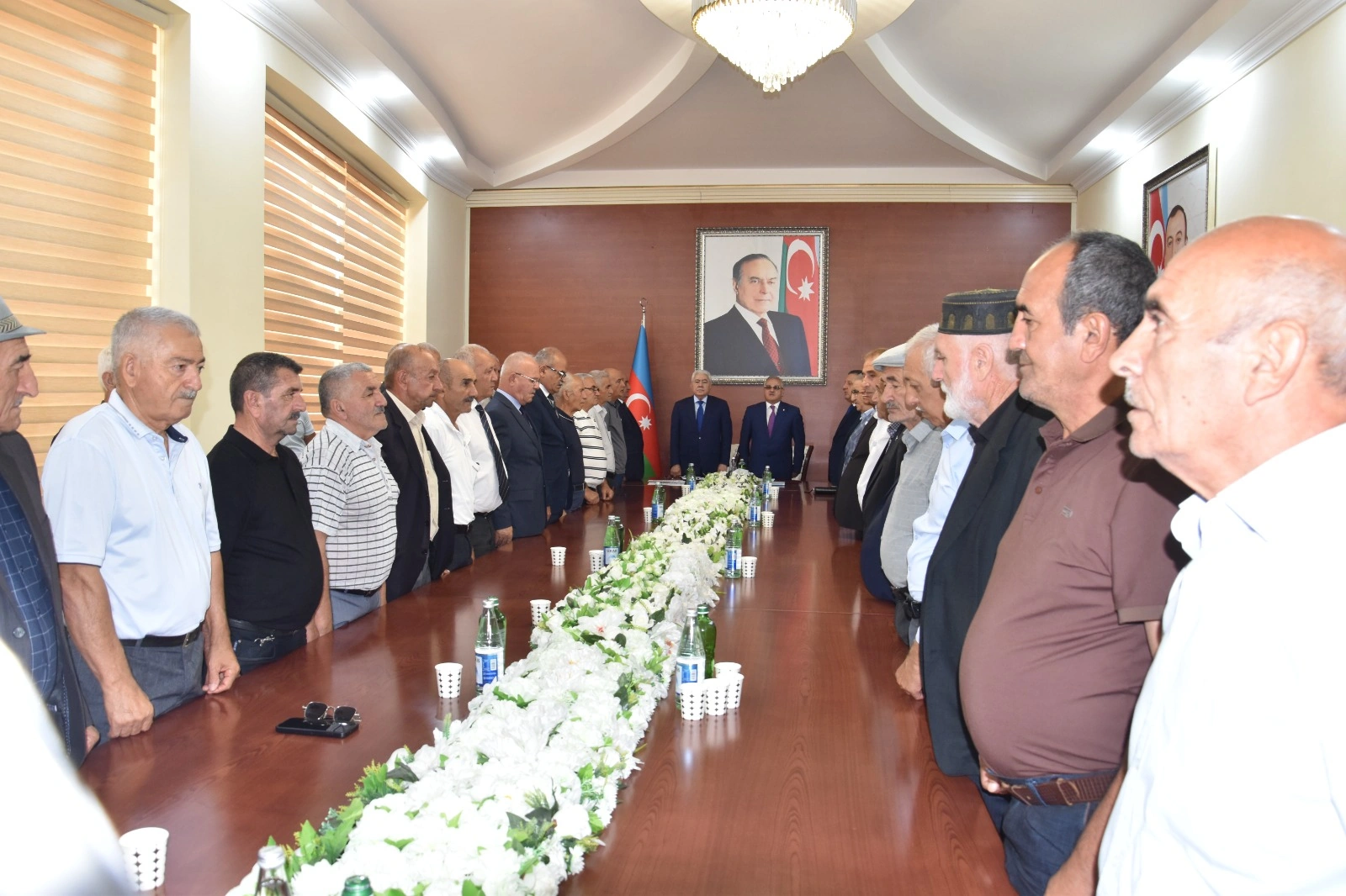 Bərdə, Tərtər və Goranboyda ağsaqqalların hesabat-seçki konfransları keçirilib - FOTOLAR