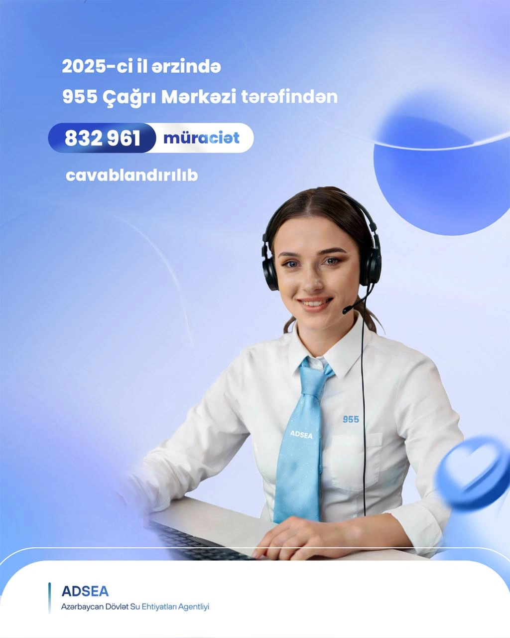 Ötən il Çağrı Mərkəzi 832 961 müraciəti cavablandırıb - FOTO