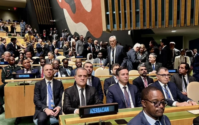 Ceyhun Bayramov Ümumi Debatlarının rəsmi açılışında iştirak edib - FOTO