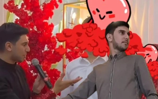 Azərbaycanda toyda şok OLAY - xına aparan oğlan görənləri çaş-baş saldı - FOTO+VİDEO