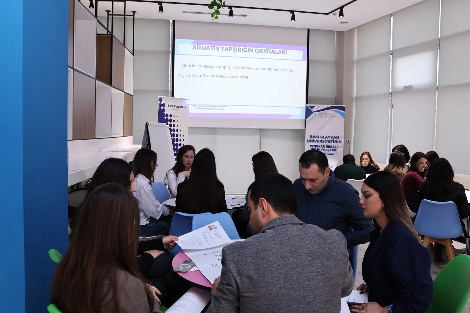BSU-da “İnklüziv bankçılıq” mövzusunda peşəkar inkişaf təlimi keçirilib - FOTO