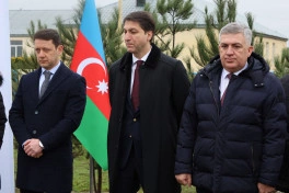 Şabranın Sincanboyad kəndində yüzlərlə sakin içməli su ilə təmin olunub - FOTO