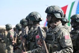 Xocavənddə Azərbaycan, Türkiyə və Özbəkistan hərbçilərinin birgə təliminin açılışı olub - FOTO - VİDEO