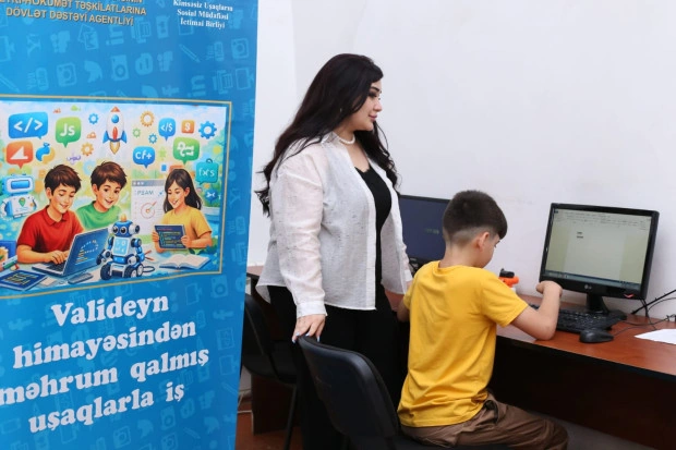 “Valideyn himayəsindən məhrum qalmış uşaqlarla iş” layihəsinin üçüncü təlimi keçirildi - FOTO