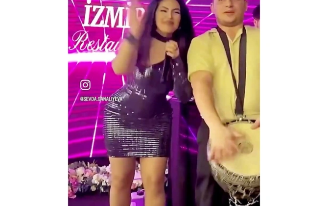 Sevda rəqsi və geyimi ilə MÜZAKİRƏ YARATDI – VİDEO