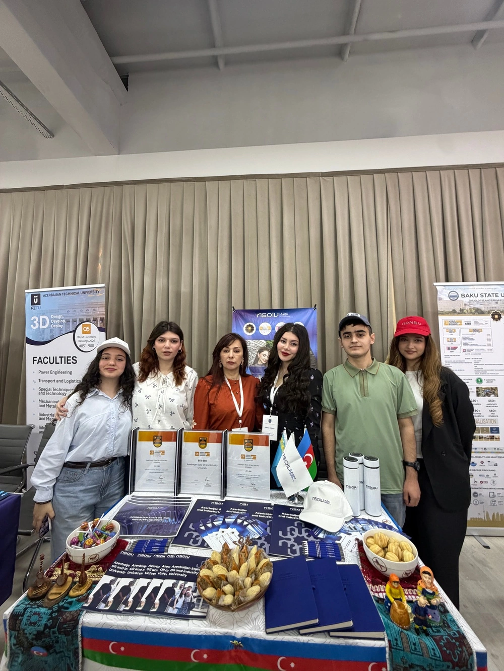 ADNSU Almatıda keçirilən “Study in Azerbaijan” sərgisində yüksək səviyyədə təmsil olundu - FOTO