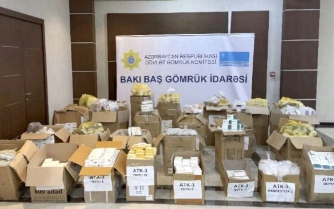 Sumqayıtda külli miqdarda qaçaqmalçılıq yolu ilə gətirilmiş dərman vasitələri aşkarlandı