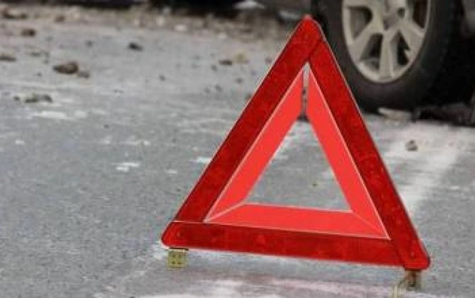 Goranboyda yol qəzası olub, xəsarət alanlar var