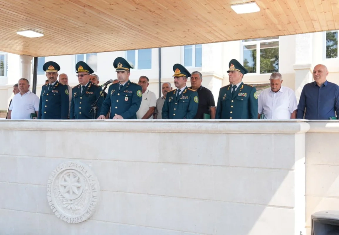 "Samur" sərhəd komendantlığı xidməti istifadəyə verilib - FOTO