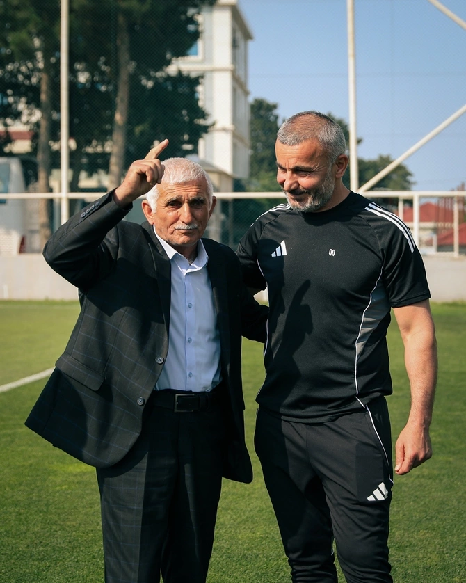 Yaşlı azarkeşin Qurban Qurbanov arzusu gerçəkləşdi