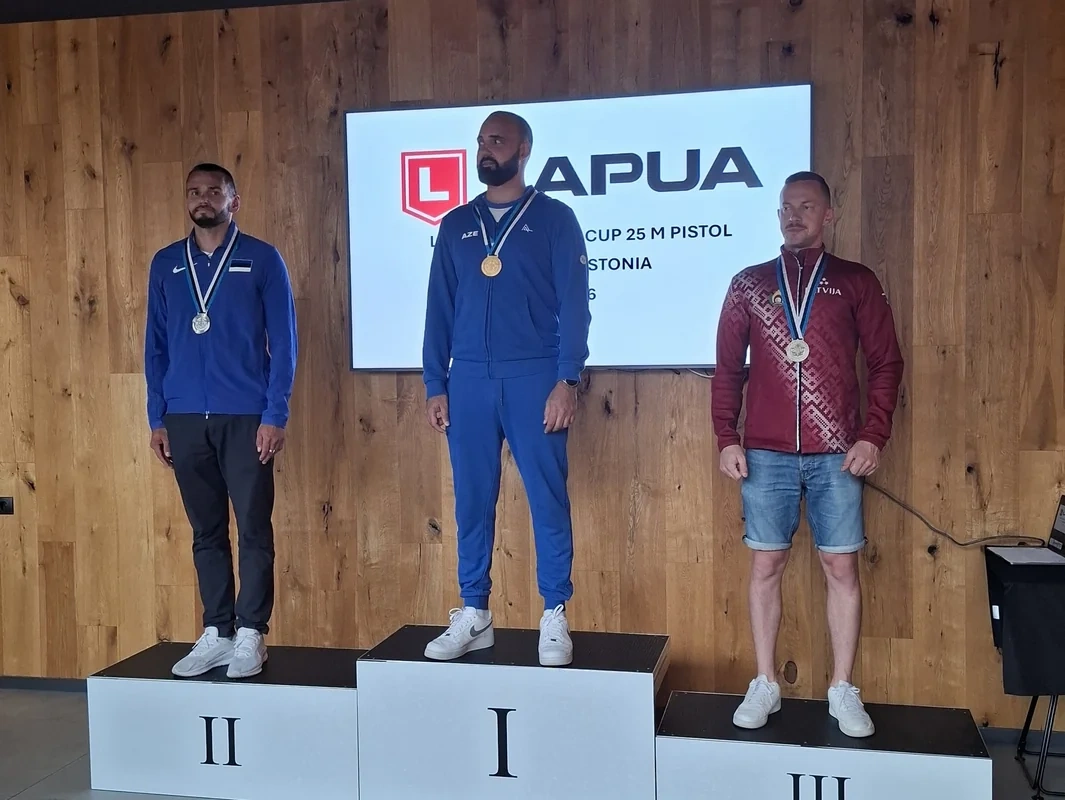 Azərbaycan atıcısı Avropa Kubokunda qızıl medal qazandı - FOTO