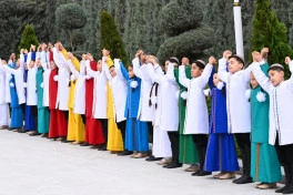 Leyla Əliyeva Türkmənistanda Qayğıya ehtiyacı olan uşaqlara yardım üzrə xeyriyyə Fondunun Avaza filialının açılış mərasimində iştirak edib