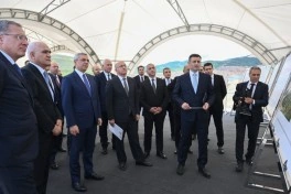 Əlaqələndirmə Qərargahının iclasının iştirakçıları "Dəmirli" Filiz Emalı Kompleksində görülən işlərlə tanış olublar - FOTO