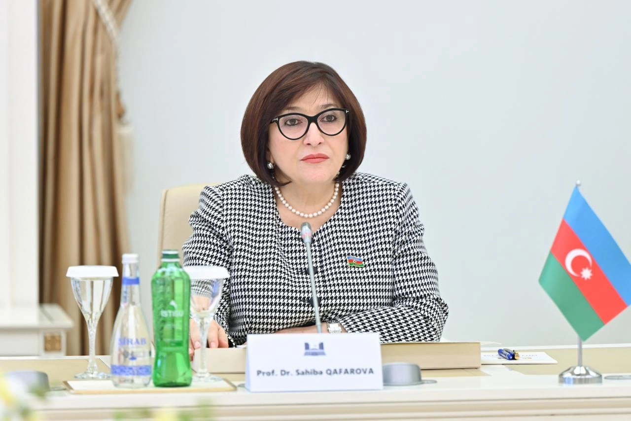 Sahibə Qafarova Azərbaycan, Türkiyə və Şimali Kipr parlamentlərinin dostluq qruplarının 3-cü görüşünün iştirakçıları ilə görüşüb - FOTO