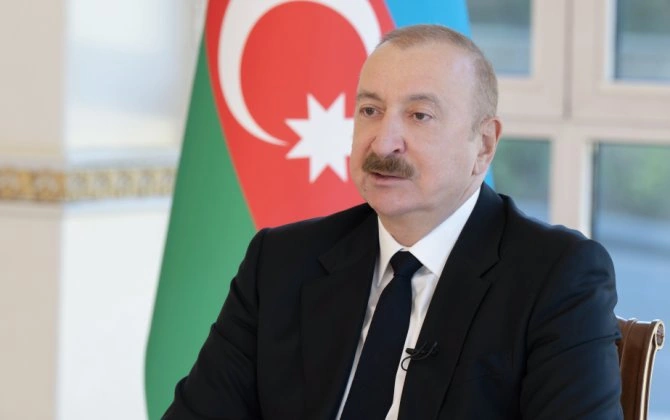 Prezident: Ermənistan Naxçıvan vasitəsilə İranın dəmir yollarına, Azərbaycan vasitəsilə Rusiyanın dəmir yollarına çıxış əldə edəcək