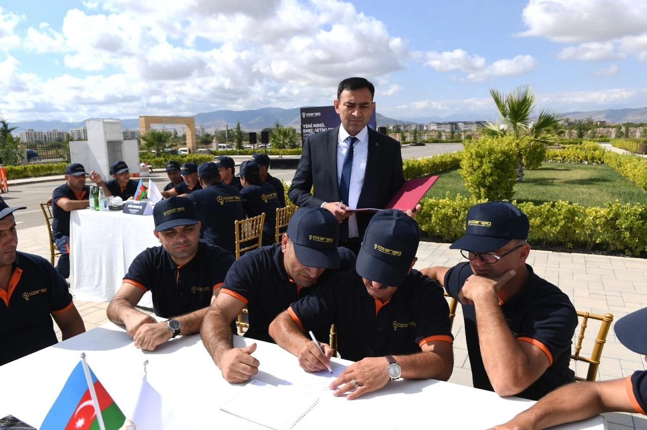 "Yeni nəsil energetiklər" yarışının Aran RETSİ üzrə regional turu təşkil olunub - FOTO/VİDEO