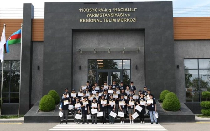 "Azərişıq" ASC ilk dəfə “Gənc Energetiklər Akademiyası” maarifləndirmə proqramını Qəbələdə təşkil edib - FOTO