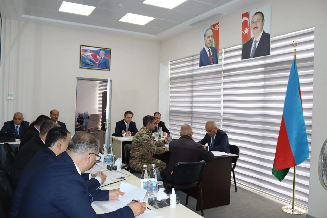 Agentlik sədri Naftalanda vətəndaşlarla görüşüb - FOTOLAR