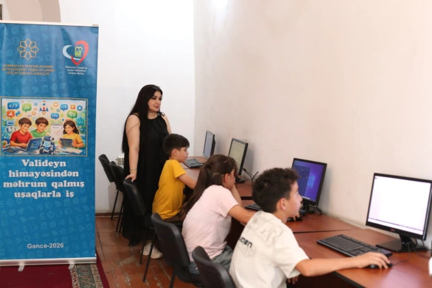“Valideyn himayəsindən məhrum qalmış uşaqlarla iş” layihəsinin səkkizinci təlimi - FOTO