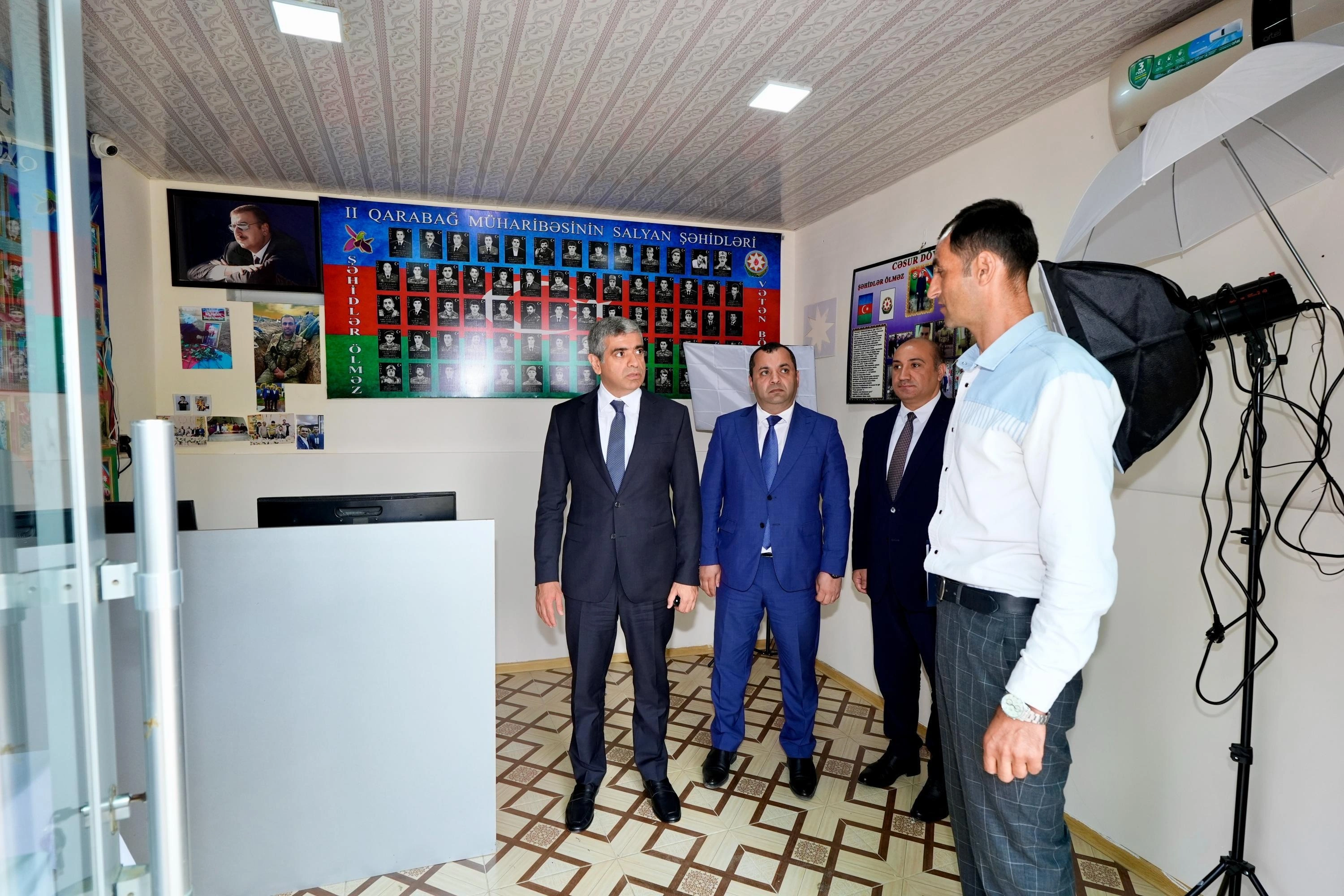 Nazir Anar Əliyev Salyanda vətəndaşları qəbul edib - FOTO
