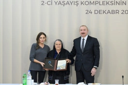 Prezident İlham Əliyev Ağdamda 2-ci yaşayış kompleksinin açılışında iştirak edib - YENİLƏNİB - FOTO