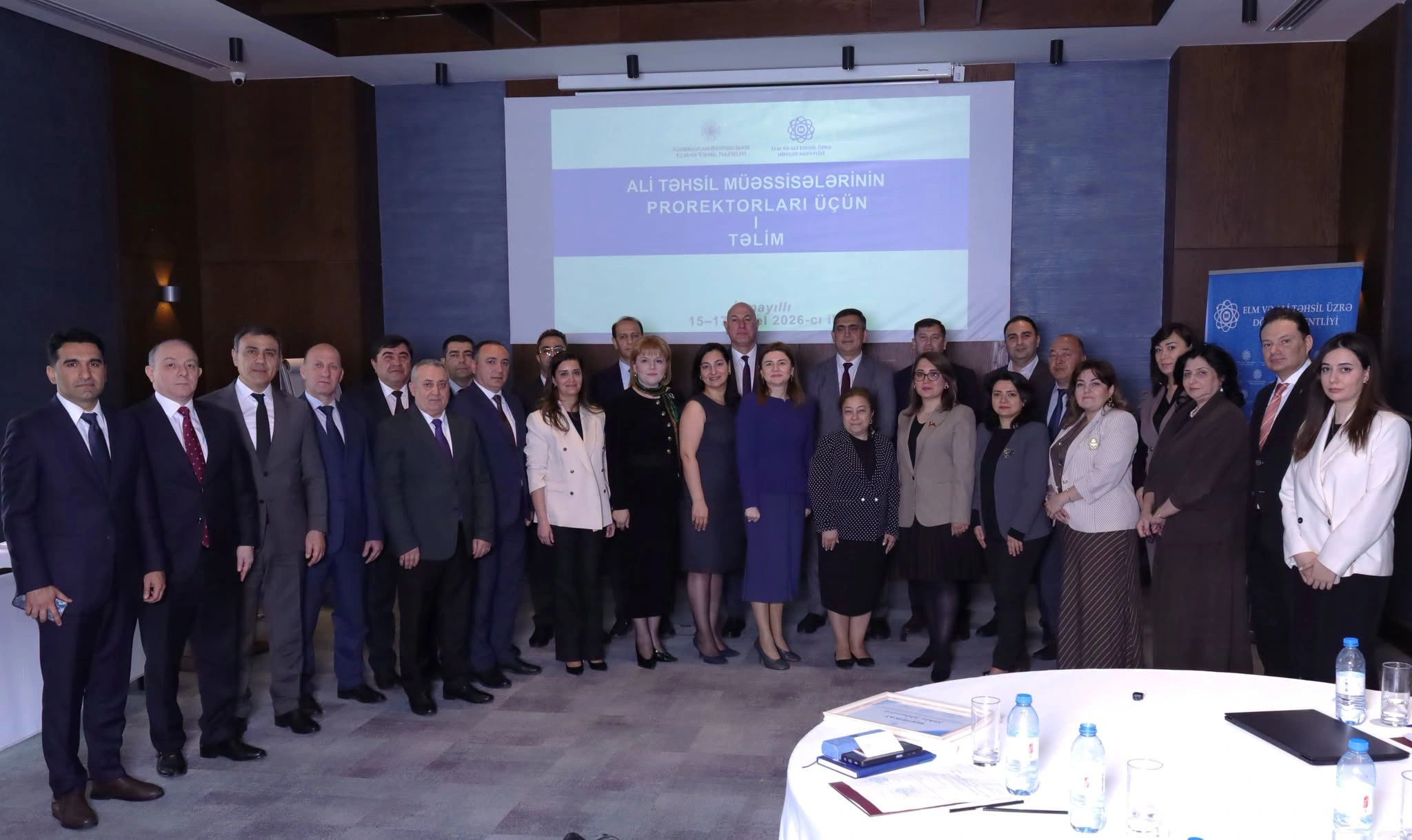 Universitet prorektorları üçün I təlim proqramı yekunlaşdı - FOTO